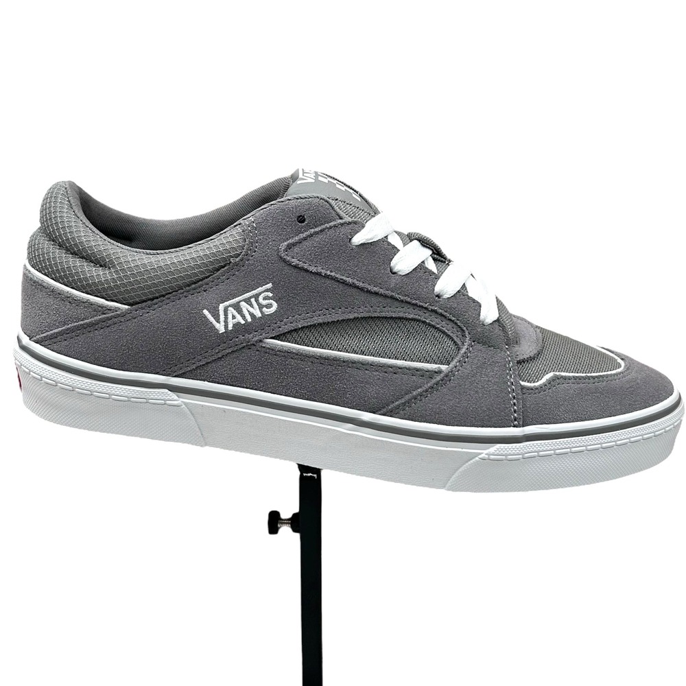 Vans Men's Colson Retro Throwback Suede Sneaker Size 11‎ Gray-White Low Top